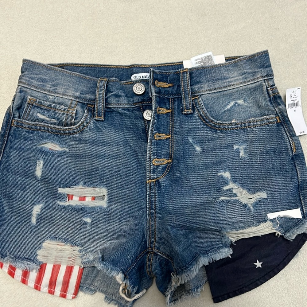 NWT Old Navy Americana Denim Shirts Girls 12